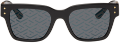 Черные солнцезащитные очки &apos;La Greca&apos; Versace