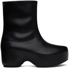 Черные ботинки-сабо с логотипом G Givenchy