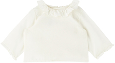 Шелковая блузка Off-White для малышей Bonpoint