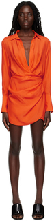 Оранжевое мини-платье Naha Gauge81