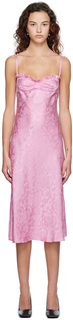 Розовое платье-миди Toulouse The Garment