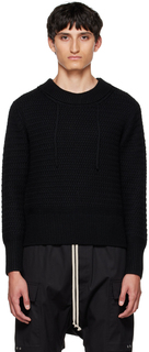 SSENSE Эксклюзивный черный свитер с узлом Craig Green