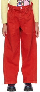 Детские красные брюки Urban Jungle Marc Jacobs