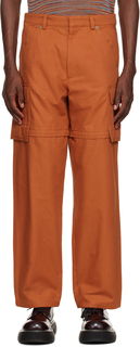 Оранжевые брюки карго Le Papier &apos;Le Pantalon Pêche&apos; Jacquemus