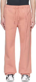Розовые брюки с завышенной талией Y/Project