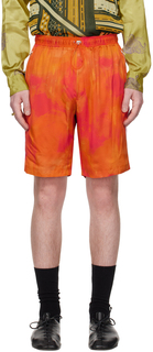 Оранжевые шорты Bassar Ahluwalia