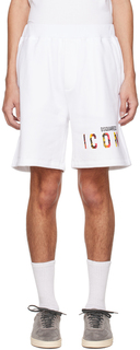 Шорты White Icon Sunset Dsquared2