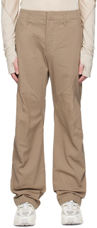 Серо-коричневые брюки с защипами Post Archive Faction (PAF)