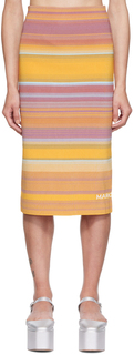 Пурпурная юбка-миди &apos;The Tube Skirt&apos; Marc Jacobs
