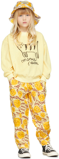 Детские желтые льняные брюки Mimosa Weekend House Kids