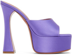 Пурпурные босоножки на каблуке Dalida Amina Muaddi