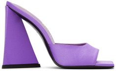 Пурпурные босоножки на каблуке Devon The Attico