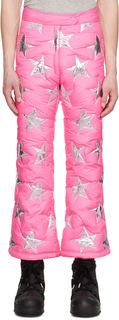 Розовые брюки со звездами ERL