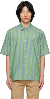 Рубашка в зеленую полоску Acne Studios
