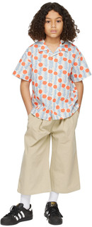 Детская рубашка Off-White с оранжевыми точками Candy Jellymallow