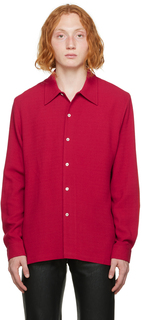 Эксклюзивная красная рубашка SSENSE Rampoua Séfr