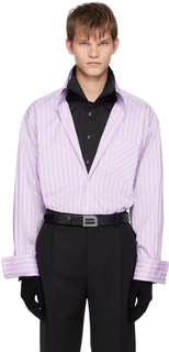 Фиолетовая многослойная рубашка Botter