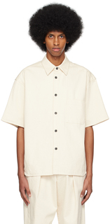 Рубашка Off-White с расклешенным воротником rito structure