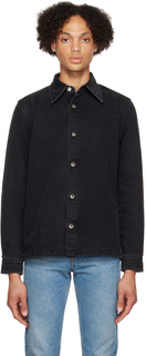 Черная рубашка-палак Séfr