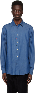 Синяя классическая рубашка Paul Smith