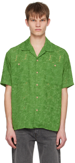 Зеленая балийская рубашка Andersson Bell