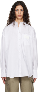 Белая рубашка со складками REMAIN Birger Christensen