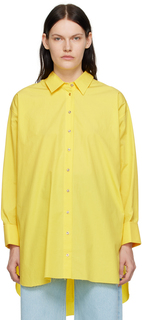 Желтая рубашка размера XXL Marques Almeida