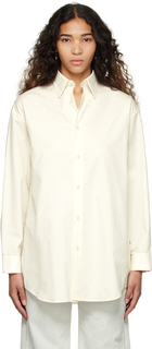Белая длинная рубашка LEMAIRE
