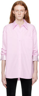 Розовая рубашка на пуговицах Alexander Wang
