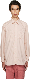 Розовая рабочая рубашка Engineered Garments