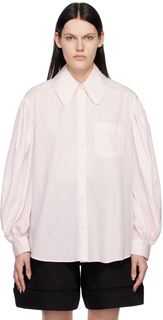 Розовая рубашка с пышными рукавами Simone Rocha