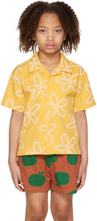 Детская рубашка с желтым цветком Jellymallow