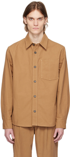 Желто-коричневая рубашка Theodore A.P.C.