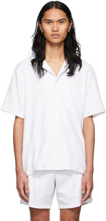 Белая махровая рубашка Tommy Gil Rodriguez