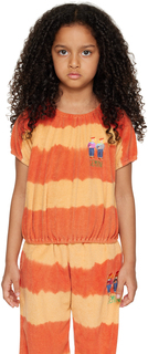 SSENSE Эксклюзивная Детская Оранжевая Рубашка &apos;Gemini&apos; Jellymallow