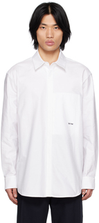 Белая рубашка с вышивкой Wooyoungmi