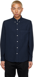 Темно-синяя рубашка Arne 5725 NN07