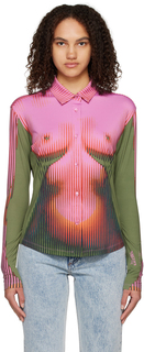 Розовая рубашка Jean Paul Gaultier Edition Y/Project