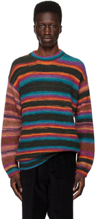 Разноцветный свитер с космической краской PS by Paul Smith