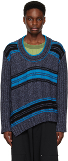 Темно-синий свитер Brutus Kiko Kostadinov