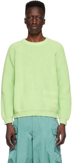 Эксклюзивный зеленый свитер SSENSE RK
