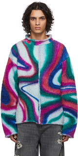Многоцветный свитер с ручным распылением Swirl AGR