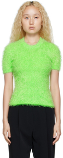 Зеленый свитер Maglia MSGM