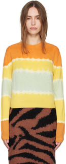 Разноцветный свитер с круглым вырезом Deep Dive The Elder Statesman