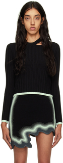 Черный свитер с изображением Венеры PH5