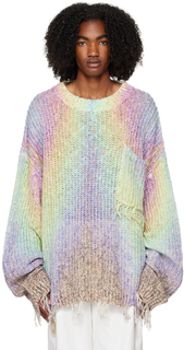 Разноцветный лазурный свитер A. A. Spectrum