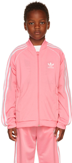 Детская розовая спортивная куртка Adicolor SST adidas Kids