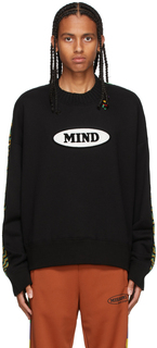 Черный свитер Missoni Edition со вставками Mind Palm Angels