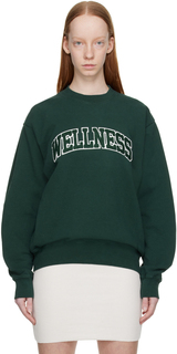 Зеленый свитер Wellness Sporty &amp; Rich