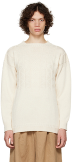 Вязаный свитер Off-White Maison Margiela